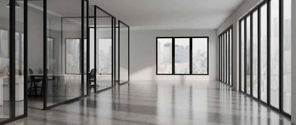 Smooth rendered interior wall with a clean contemporary finish by Elite Surface Group